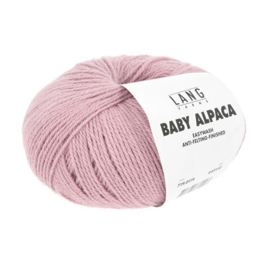 LANG YARNS Baby Alpaca - flamingo (0119)
