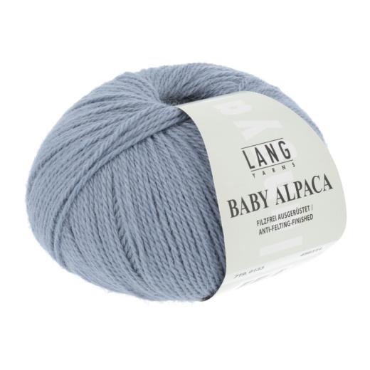 Baby Alpaca Lang Yarns - jeans hell (0133)