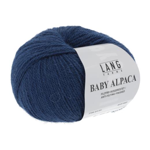 Baby Alpaca Lang Yarns - marine (0135)
