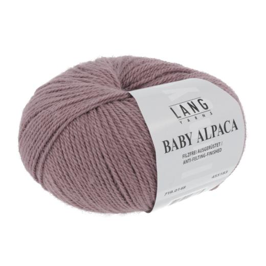 Baby Alpaca Lang Yarns - altrosa dunkel (0148)