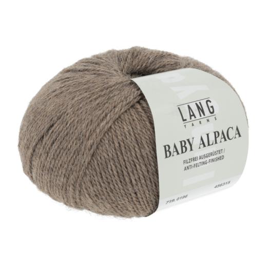 Baby Alpaca Lang Yarns - hellbraun (0196)