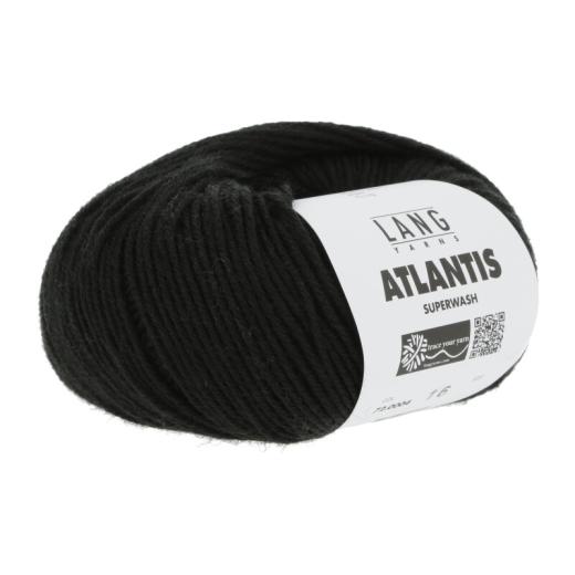Atlantis Lang Yarns - schwarz (0004)