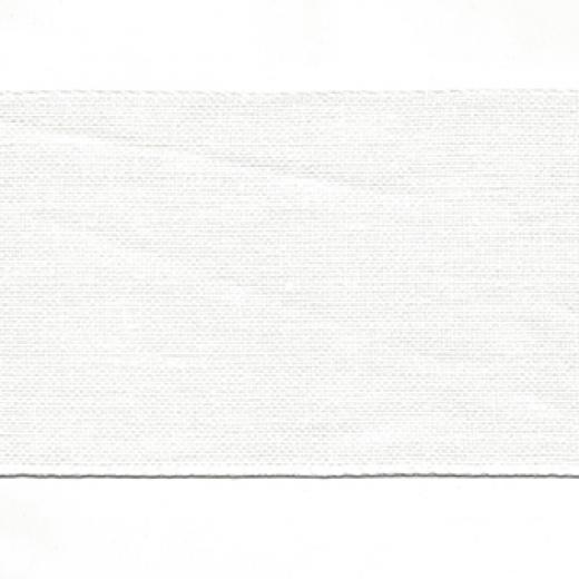 Zweigart Leinenband weiß - Breite 12 cm - 13,8fädig Meterware