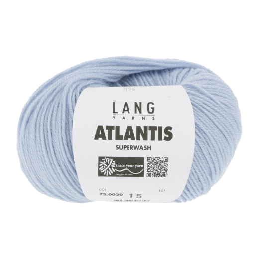 Atlantis Lang Yarns - hellblau (0020)