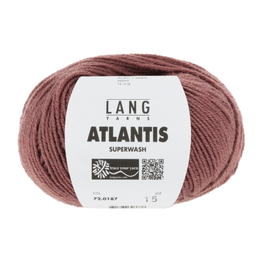 Atlantis Lang Yarns - rosenholz (0187) Ausverkauf Restbestand