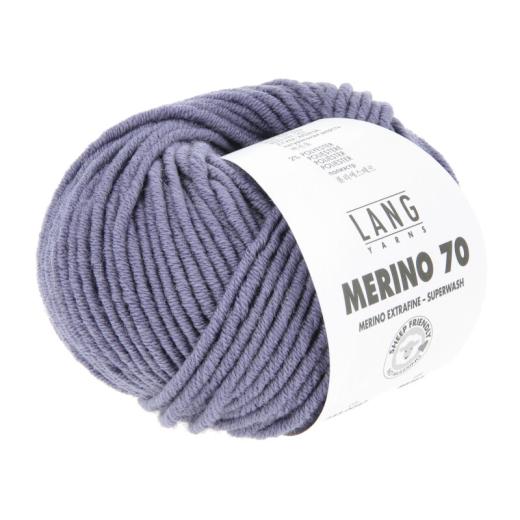 LANG YARNS Merino 70 - periwinkle (0047)