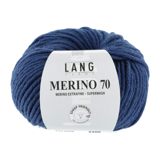 Lang Yarns Merino 70 - royal (0006)