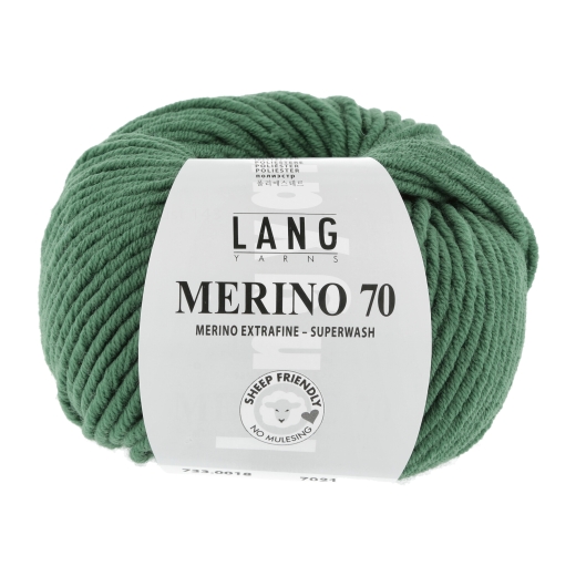 Lang Yarns Merino 70 - grasgrün