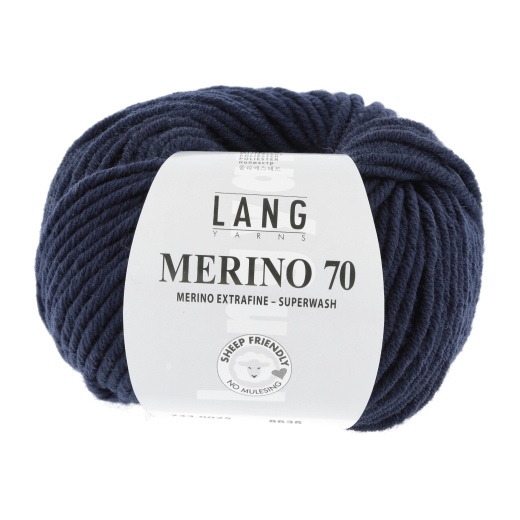 Lang Yarns Merino 70 - navy