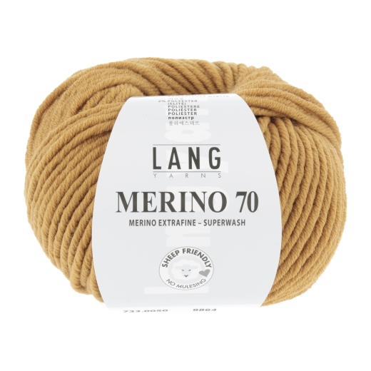 Lang Yarns Merino 70 - gold (0050)