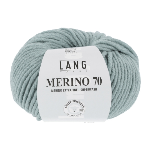 Lang Yarns Merino 70 - mint dunkel