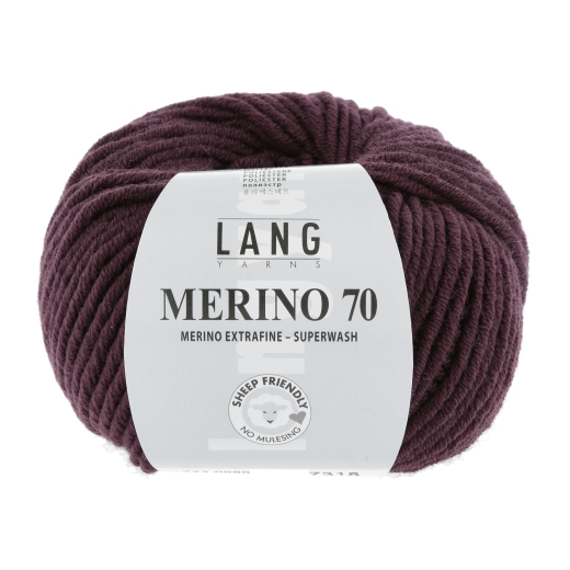 Lang Yarns Merino 70 - vino
