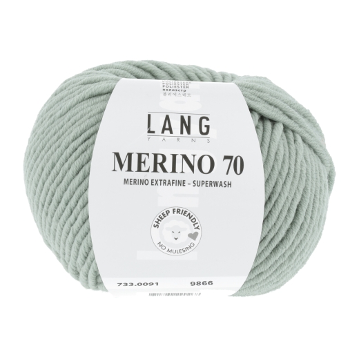 Lang Yarns Merino 70 - hellsalbei (0091)