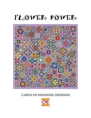 Stickvorlage CM Designs - Flower Power