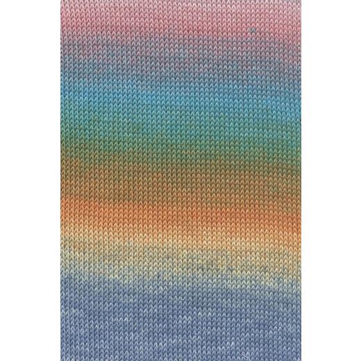 Baby Cotton Color Lang Yarns - blau - orange - rosa - Ausverkauf 1x lieferbar