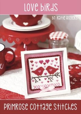 Stickvorlage Primrose Cottage Stitches - Love Birds 