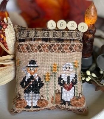 Pilgrims Pillow - Mani Di Donna (Stickvorlage)