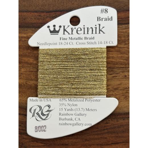 Kreinik #8 002 - Gold