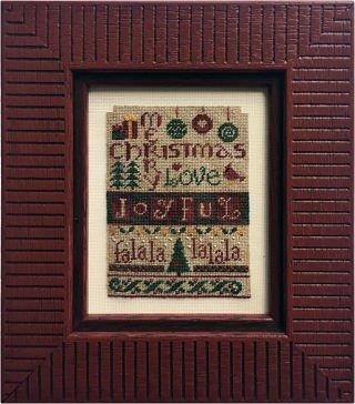 Stickvorlage Erica Michaels - Joyful Christmas (Ausverkauf)