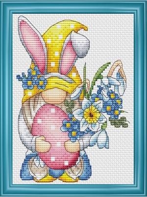 Easter Gnome 2022 - Les Petites Croix De Lucie (Stickvorlage)