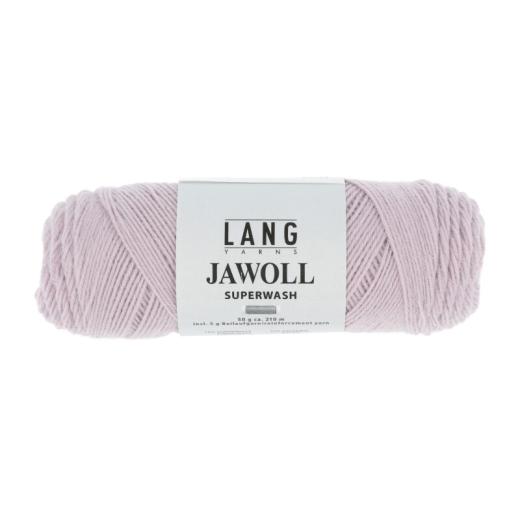 LANG YARNS Jawoll uni Sockenwolle 4-fach - blassrosa (0219)