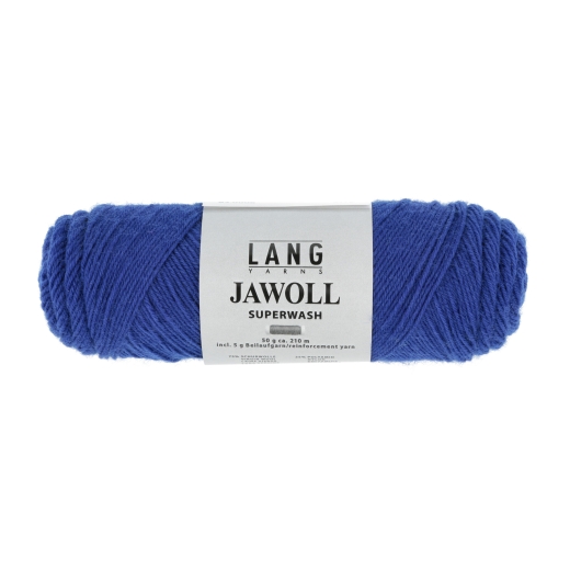 Lang Yarns Jawoll uni Sockenwolle 4-fach - royal