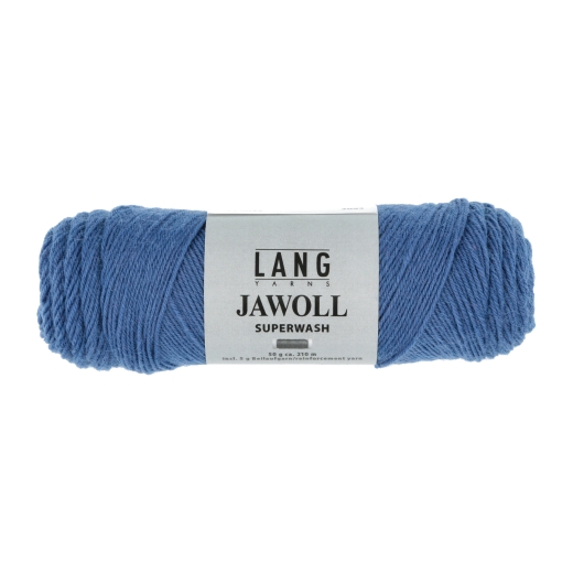 Lang Yarns Jawoll uni Sockenwolle 4-fach - jeans