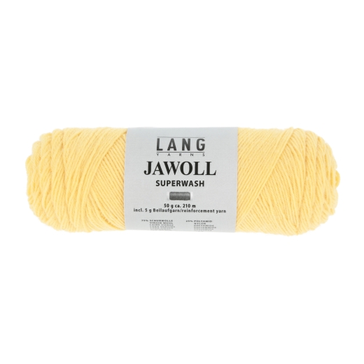 Lang Yarns Jawoll uni Sockenwolle 4-fach - mais