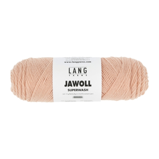 Lang Yarns Jawoll uni Sockenwolle 4-fach - apricot