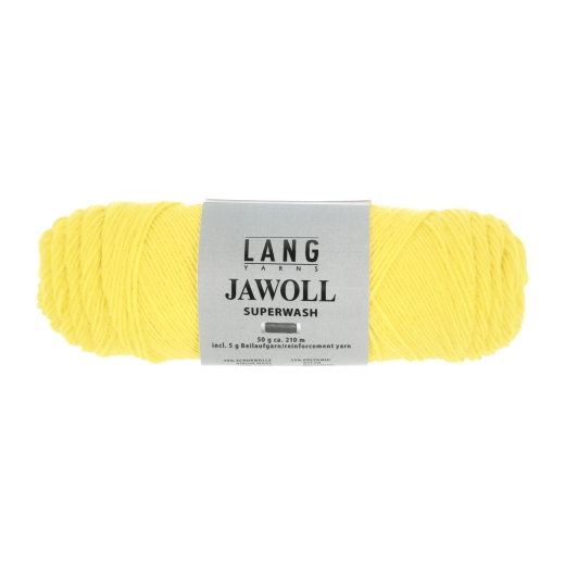 Lang Yarns Jawoll uni Sockenwolle 4-fach - gelb