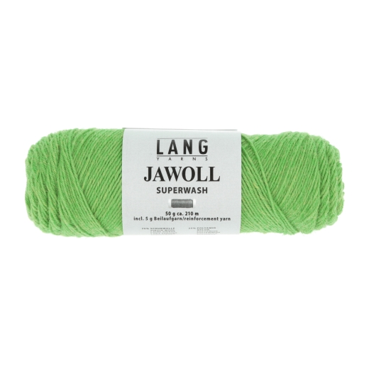 Lang Yarns Jawoll uni Sockenwolle 4-fach - apfel