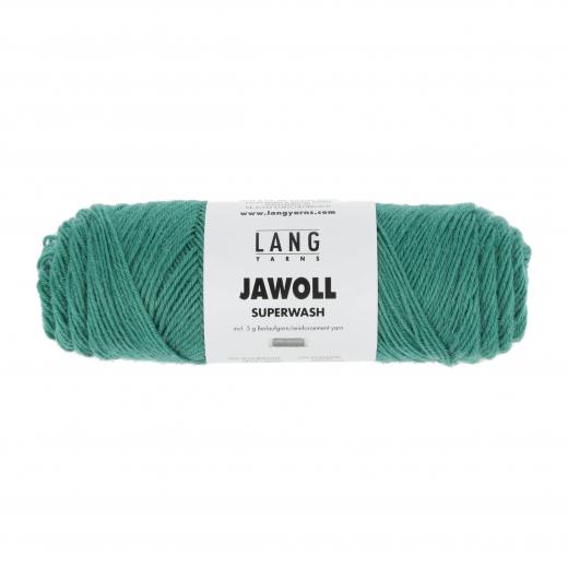 Lang Yarns Jawoll uni Sockenwolle 4-fach - jade