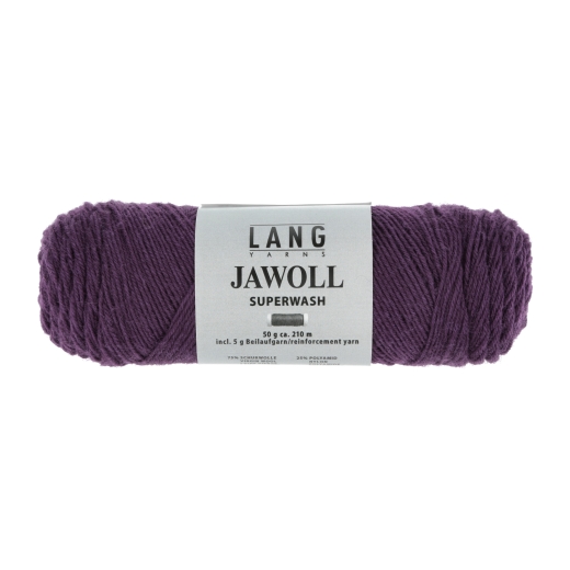 Lang Yarns Jawoll uni Sockenwolle 4-fach - violett