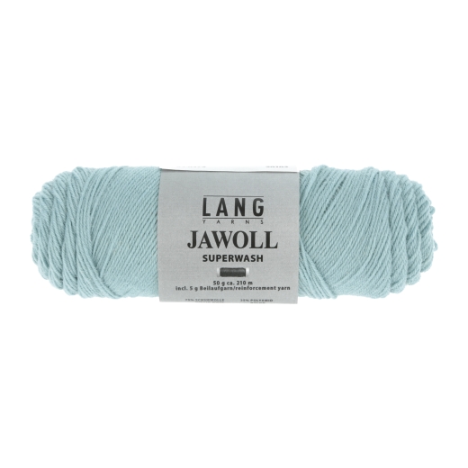 Lang Yarns Jawoll uni Sockenwolle 4-fach - aqua