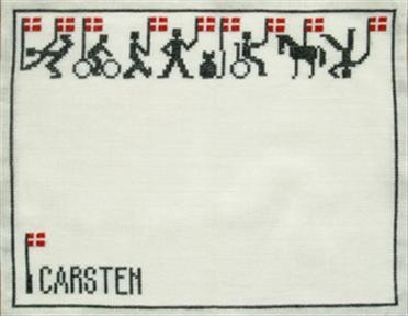 Fremme Stickpackung - Platzset Carsten