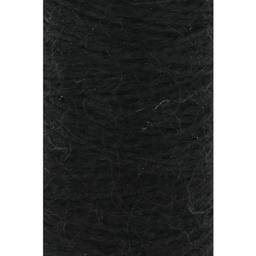 LANG YARNS Jawoll Fersenwolle (Stopfwolle) - schwarz (0004)