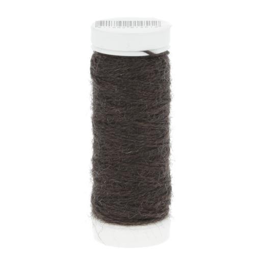 LANG YARNS Jawoll Fersenwolle (Stopfwolle) - dunkelbraun (0067)