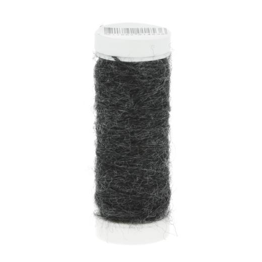 LANG YARNS Jawoll Fersenwolle (Stopfwolle) - anthrazit melange (0070)
