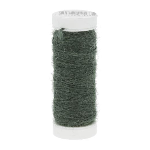 LANG YARNS Jawoll Fersenwolle (Stopfwolle) - olive (0098)