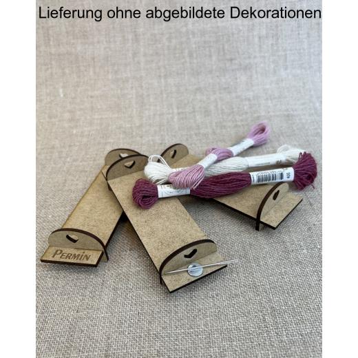 Halter für Wickelkarten Dackel - Permin of Copenhagen