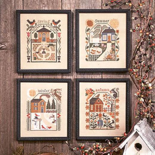 Prairie Schooler - Prairie Seasons (Stickvorlage)