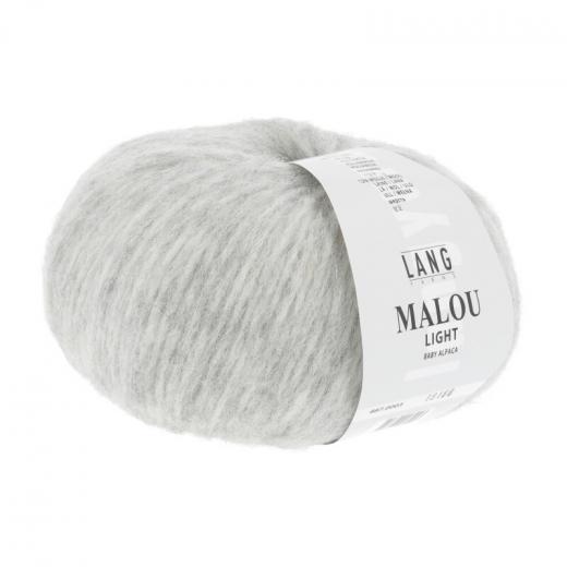 Malou Light Lang Yarns - hellgrau (0003)