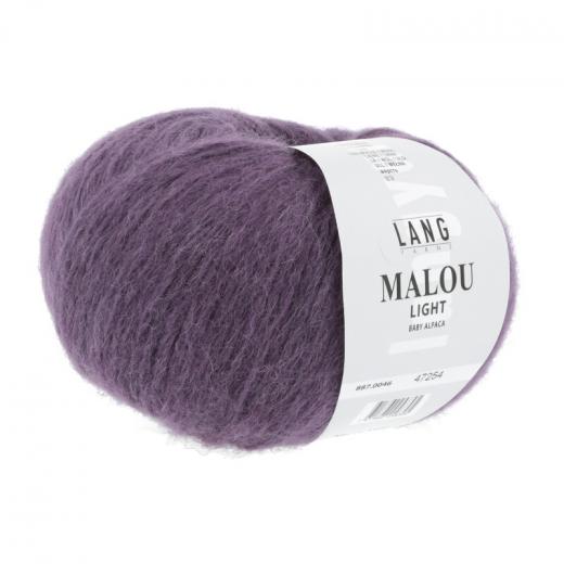 Malou Light Lang Yarns - lila dunkel (0046)