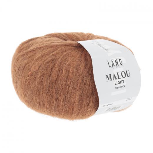 Malou Light Lang Yarns - orange (0059)
