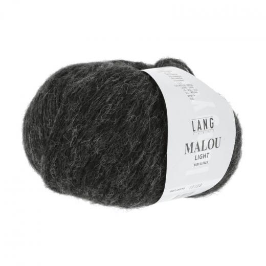 Malou Light Lang Yarns - anthrazit (0070)