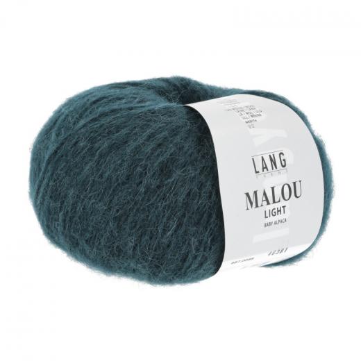 Malou Light Lang Yarns - petrol (0088)
