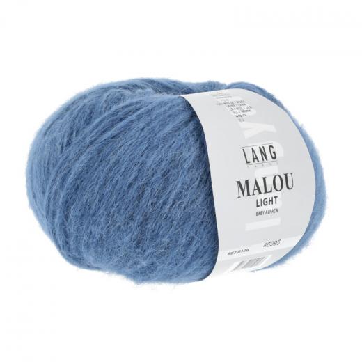 Malou Light Lang Yarns - mittelblau (0106)