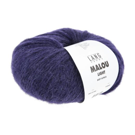 LANG YARNS Malou Light - violett royal (0190)