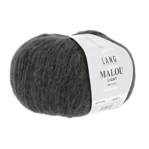Malou Light Lang Yarns - olive dunkel (0198)