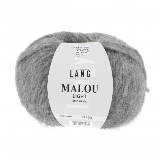 Malou Light Lang Yarns - grau (0005)